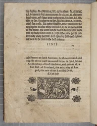 Fol 207 verso, de Le Catéchisme, 1552